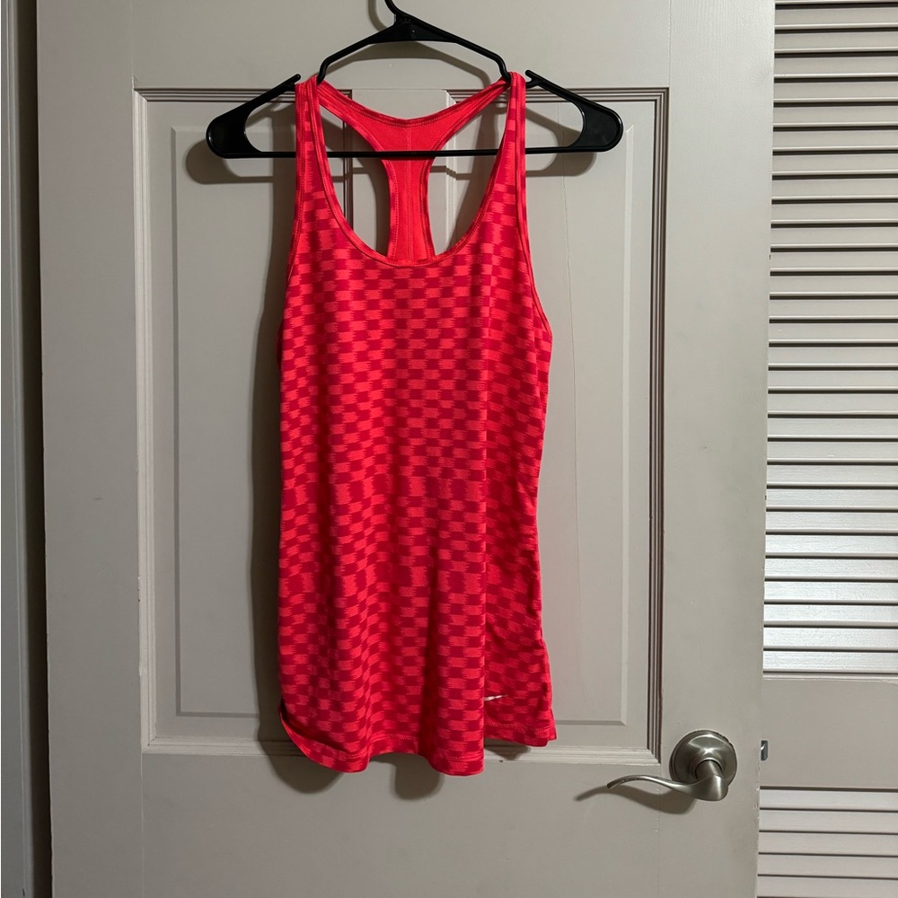 Red Nike DriFit Women Racerback Tank Size Medium